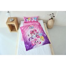 캐치티니핑 여름 침구세트(풍기인견 set), 핑크