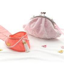 소잉홀릭 [한복 패턴] P720- Accessories 아동 아얌&프레임백 Set 73-908