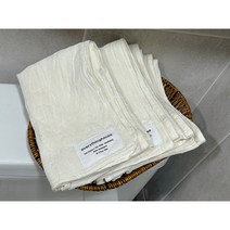 에브리띵하우스 2겹 3겹 강화 소창 수건 사이즈90x45, 10개, 베이지(무지)단색