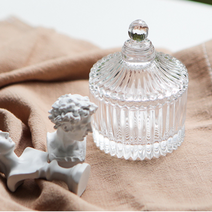 줄무늬 크리스탈보석함 머리핀보관함 예물함 악세사리