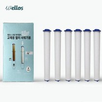 [Best무료배송]웰로스 샤워기 리필 필터(6개입), 상세페이지 참조, 마그누 본상품선택