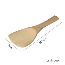 스시 커튼 롤링 매트 스시 스푼 DIY 주먹밥 쌀 롤러 주방 가제 요리 액세서리 대나무 스시 메이커 도구 1 개, 한 개