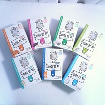 푸드트리 아이한끼 이유식 체험팩 간식 완분아기 초기 중기 후기 죽 찹 쌀 야채 가루 미음, 12개월 이상, 아이한끼 인삼