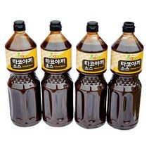 바로 타코야끼소스1.95kg 타코야키 (선택/보통맛 매콤한맛), 보통맛, 4개