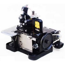 구식 오버록 푸쉬 박음질 재봉틀 자수기 탁상 미싱기, 1 업그레이드 버전 + 모터 180W