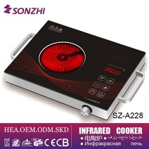 전기레인지 1구 하이라이트 전기 렌지 스마트 세라믹 스토브 인덕션 쿠커 쿡탑 110V220V, 없음, 220V English+UK