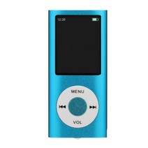 휴대용 MP3 뮤직 플레이어 블루투스 호환 32GB 카드 FM 라디오 뮤직 플레이어 음성 녹음기 비디오 뷰어 이북, BL