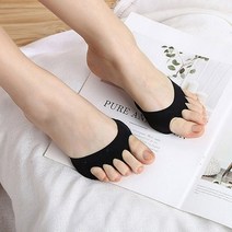 발가락 교정 양말 핑거 삭스 고양이 쪼리 토우 캡