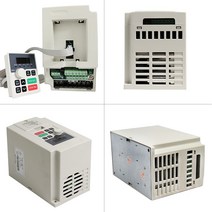 주파수변환기 2.2/3.7/5.5/7.5KW VFD 인버터 H100 시리즈 220V/380V 벡터 스핀들 모터 속도 제어용 가변 주파수 드라이브 인버터., [01] 0.75KW, [03] 380V, 01 0.75KW_03 380V