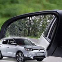 티볼리 사이드미러 맞춤형 빗물방지 필름 방수 포굿드라이브, 필름_101 티볼리