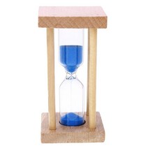 키네틱아트 모래 시계 5 분 타이머 어린이 장난감 선물 칫솔 홈 데코, [01] 5min, [02] Blue