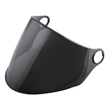헬멧 교체형 실드 Andes 뉴 범용 반헬멧 반모 풀 쉴드, [단품] 빅 미러 블랙
