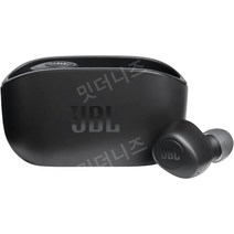 JBL 블루트스 무선 이어폰 바이브 100 TWS 검정, 검은색, 헤드 전화 전용 + 스피커 검은색