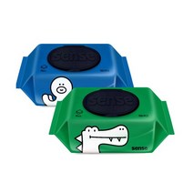 센스 물티슈 100매 20팩, 01.센스 악어 100매 20팩 (40g)