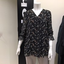 요하넥스 @@(무료배송) 브이넥 프릴 쉬폰 블라우스@@