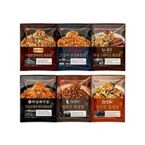 하남돼지/군산오징어/BBQ/락희안/취영루/유노추보/ 볶음밥 10인분 세트(10봉) 삼겹살 와규스테이크 오징어삼겹 왕갈비치킨 짜장밥 잡채밥, 군산오징어 5봉+BBQ 5봉