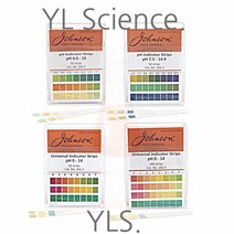 (YLS) Johnson Professional pH시험지 정밀형 만능형 패드형 4종 pH Test Paper 산도측정 리트머스지 염화코발트지, 정밀형 3색 pH 4~10 (100매입)