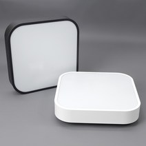 국산 시스템 사각 LED직부등 15w 삼성LED칩 베란다 펜트리룸 드레스룸, 블랙(Black)