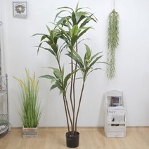 기타 바보사랑[아티플라자]조화나무 5단 코디라인 170cm 블랙포트 인조나무 인테리어조 조화화분