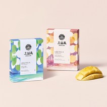 오설록 아이스티 노을섬 1개+산호섬 1개 (총 40입), 3) 달빛섬 20입, 1) 노을섬 20입
