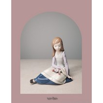 [앤틱/NL] (Very Rare) 야드로 사색에 잠긴 소녀 Contemplative Girl 9221 오리지널 박스 포함, 확인하였습니다.