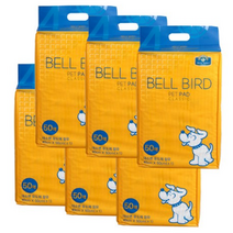 벨버드 클래식 강아지 배변패드 레몬향 50매, 4개