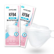 애니케어 황사방역용 마스크 대형 KF94 화이트, 50매, 1박스