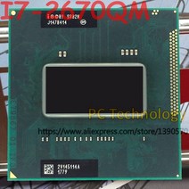 I7-8700K 오리지널 인텔 코어 I72670QM SR02N CPU I7 프로세서 2.2GHz3.1GHz L3 6M 쿼드, 한개옵션0