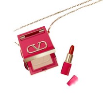 발렌티노뷰티 발렌티노 뷰티 고-클러치 + 로쏘 미니 립스틱 2종세트, 02 라이트 + 219A 스타 스터디드