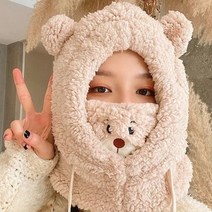 인터리더 겨울 방한 넥워머 목토시 바라크라바 모자 털모자