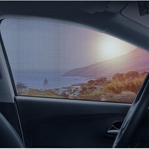 차량용 모기장 햇빛가리개 캠핑용 차박 코란도스포츠 카니발KA4 더뉴쏘렌토 베뉴 모하비 택시 NX4 포터 아기 조수석 티구안 싼타페 2열 투싼 운전석, 뒷창