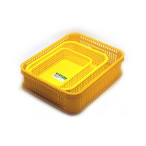 노란 바구니 1호 2호 2.5호 3호 4호 다용도, 노란바구니 2호, 1개