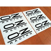 레이싱휠 pc용 게임기용 핸들6x3.5 인치 89 mm 데칼 스티커 OZ 레이싱 합금 휠 스포크 림 자동차 비닐 GT, 한개옵션1, 04 YELLOW