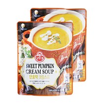 오뚜기 단호박 크림스프 270g 2개 스프 간식 간편식