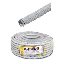 가요전선관 CD전선관 주름관 방수 GW후렉시블 GW콘넥타 SF후렉시블 SF콘넥타 SF원터치콘넥타 방수전선관, GW후렉시블 회색(방수), 16mm(50M)