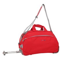 캐리어 CHRISTY RFS-20 레드 여행가방휠더플백