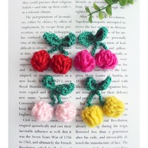 뜨개체리-4color (1408180), 옐로우, 1개