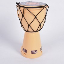 잼베 젬베 아프리카 드럼 모조 젬베 초보자를위한 어린이 다채로운 창조적 인 민족 23, 목재