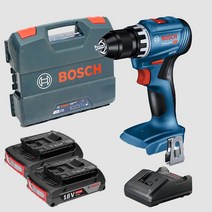 보쉬 충전드릴 드라이버 GSR18V-45 18V 2.0Ah 밧데리 2개 무선드릴 드라이버