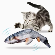 움직이는 고양이 장난감 물고기 인형 용품 놀아주는법움직이는 고양이 장난감 물고기 인형, 붕어