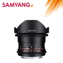 삼양 VDSLR 8mm T3.8 ll CSll 피쉬아이 크롭바디용 소니 캐논 DSLR 카메라 영상 촬영 렌즈, 소니E