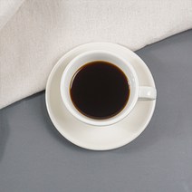 에크미 카푸치노 커피잔 세트 예쁜 커피잔 에스프레소잔 머그잔 화이트그레이 1set, 에크미 커피잔 세트