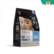 목우촌 펫9단 포메라니안 전용사료 1.8kg, 펫9단 포메라니안 전용 사료 1.8kg