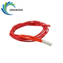 킹룬 KINGROON-카트리지 히터 압출기 2 개 12V 24V 30W 40W 세라믹 압출 3D 프린터 부품 핫 엔드 카트리지, 12v 40w, 6x20mm