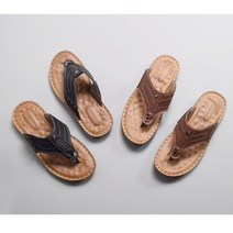 남성 여름 가죽 조리