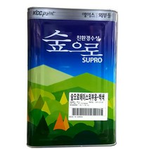 KCC 친환경 수성 숲으로 에이스 외부용 페인트 18L, 백색