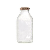 델몬트 쥬스 사각 유리병 골드, 300ml, 3개