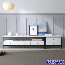 ForU72 모델하우스 같은 모모 거실장 2단 높은거실장 TV거실장 거실장식장 거실수납장, 브라운, 상세페이지 참조