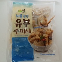 두솔 해물가득 유부주머니, 1봉, 500g, 1개