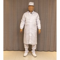 제전복 방진복 무진복 제전가운( 방진가운 무진가운)흰색 파란색, M, 흰색